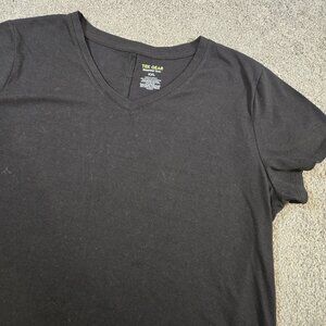 Tek Gear Women’s‎ BlackV-Neck Athletic T-Shirt Size XXL Short Sleeve Workout